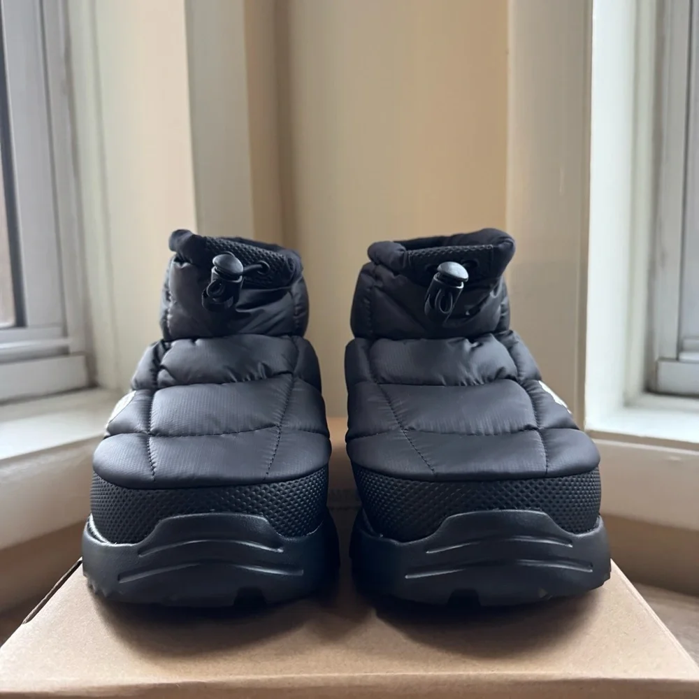 North Face x Skims Nuptse Traction Chukka Boots Onyx Black Men's 6 / Women's 8